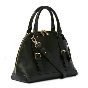 Ora Delphine Black leather Arden satchel